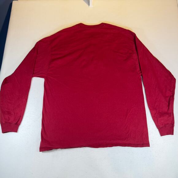 Hanes Beefy T Henley Shirt Men's XL 100% Cotton Thick Warm Base Outdoor Hunting - Picture 11 of 12